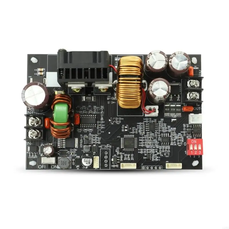 5HA Module,Adjustable Converter Step Down Voltage-Regulator 6-70V to 0-60V 15A LCD Power Supply