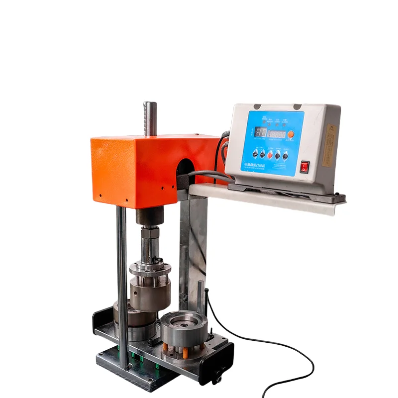 58mm Electric Plush Badge Machine Push-Pull Pneumatic Button Maker, Automatic Hydraulic Press, Smart Metal Equipment