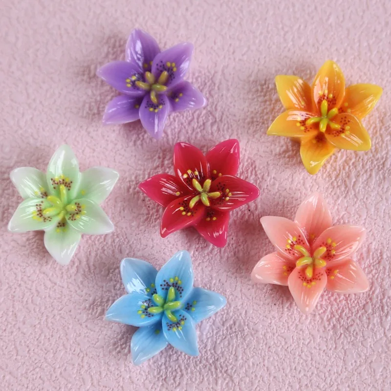

Colorful perfume lily cartoon diy homemade creative accessories cream glue accessories resin accessories material package