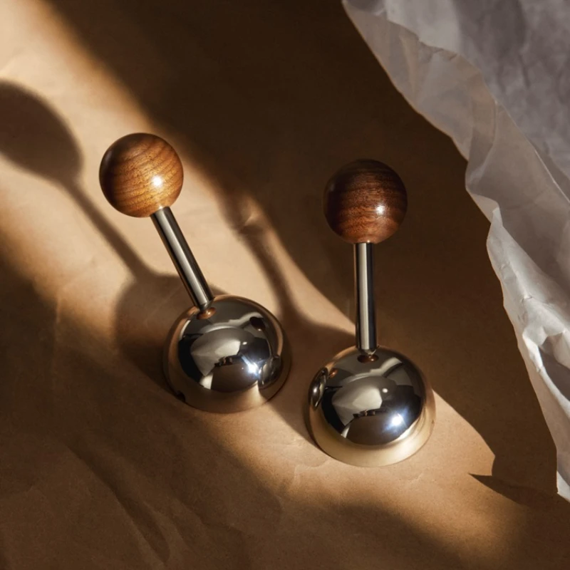 Parts for Vintage Door Locks Silent Interior Black Walnut Medieval Door Handles