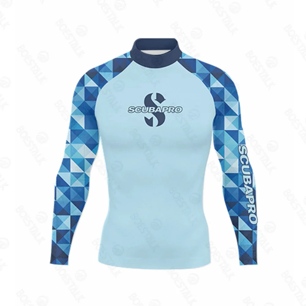 SCUBAPRO Men's UV Protection Rashguard: Long Sleeve Swim Tee & Diving Top - Quick Dry Surfing Gear for Men