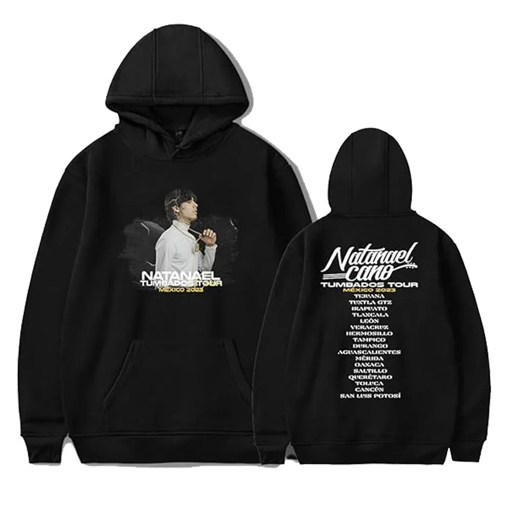 

Natanel Cano Tumbled Tour Hoodies for Men and Women, Casual Sweatshirts, Fashion Streetwear 2024