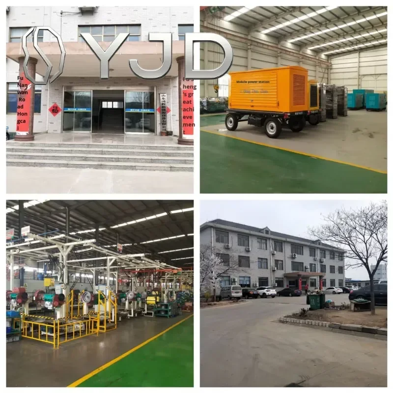 Hot Sale High Quality Engine Portable Power Generator Yuchai Silent Box Rainproof Canopy Generator 50KVA 150KVA