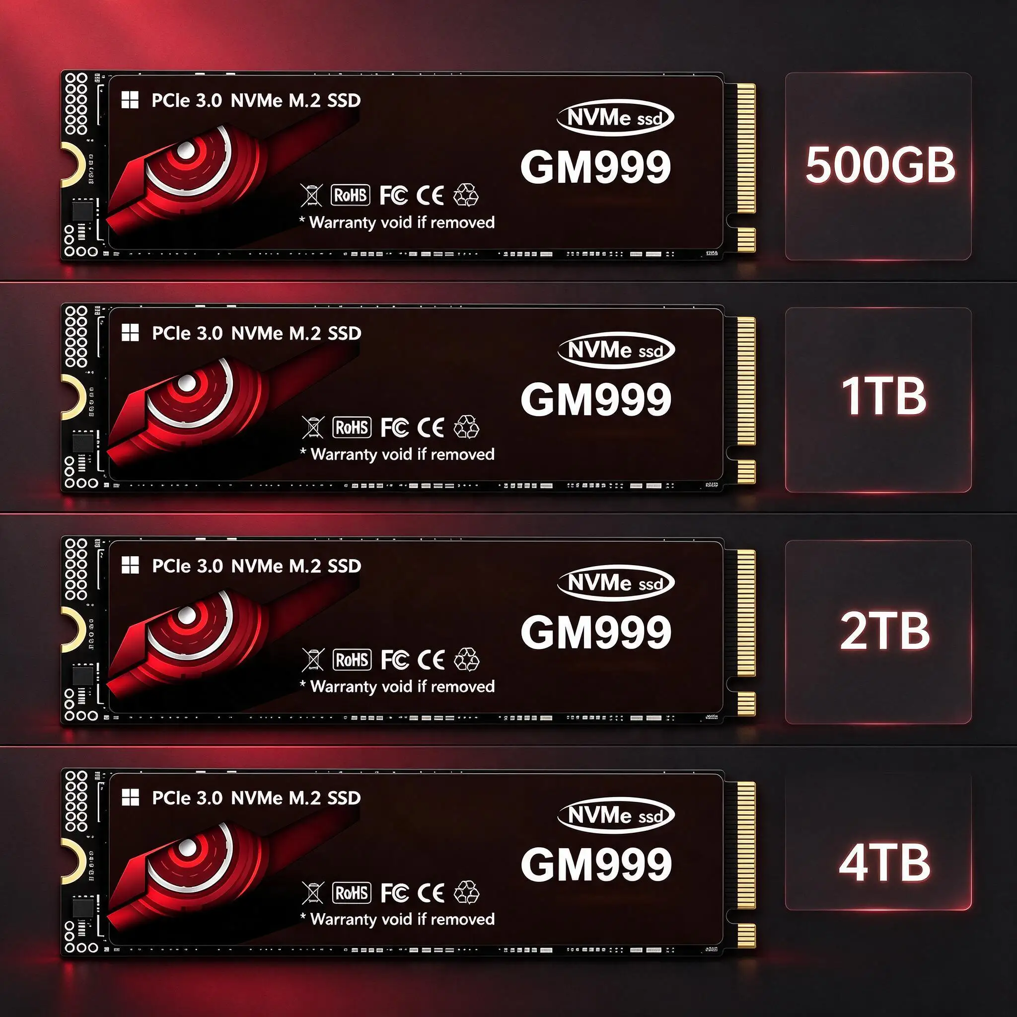 Original GM999 SATA SSD Ultra High Speed Internal Solid State Drive 500GB 1TB 2TB 4TB for Laptop Desktop PC Storage Upgrade