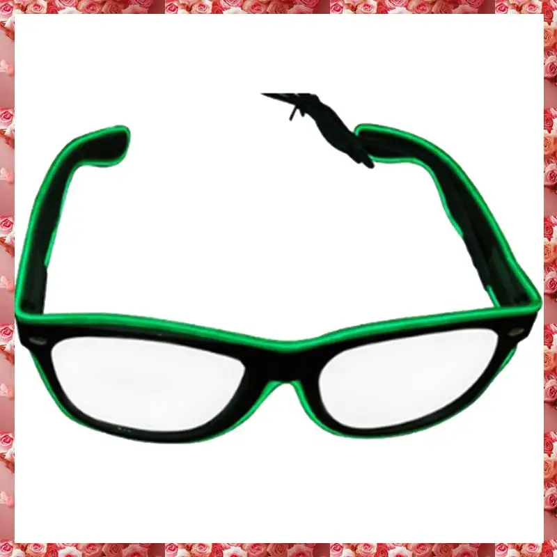 نظارات وامضة للحفلات النيون دعائم للجو لزيادة جو الحفلات