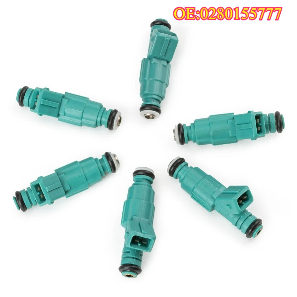 

High quality new for 0280155777 6Pcs Fuel Injector For Holden Commodore VN Group A VG Ute VP VS VT VU VX VY 3.8L V6 & 5.0L V8
