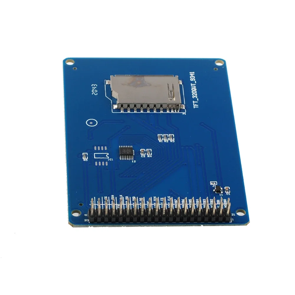 저항막 터치 기능이 있는 3.2인치 ILI9341 TFT LCD 디스플레이 모듈 Arduino Raspberry Pi용 320x240 해상도 SD 카드 슬롯 65K 색상