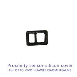 Tampa do silicone do sensor de proximidade de luz, Universal, Xiaomi Redmi 10, 4G, 10Prime, Huawei, vivo, Oppo, Realme, 2022