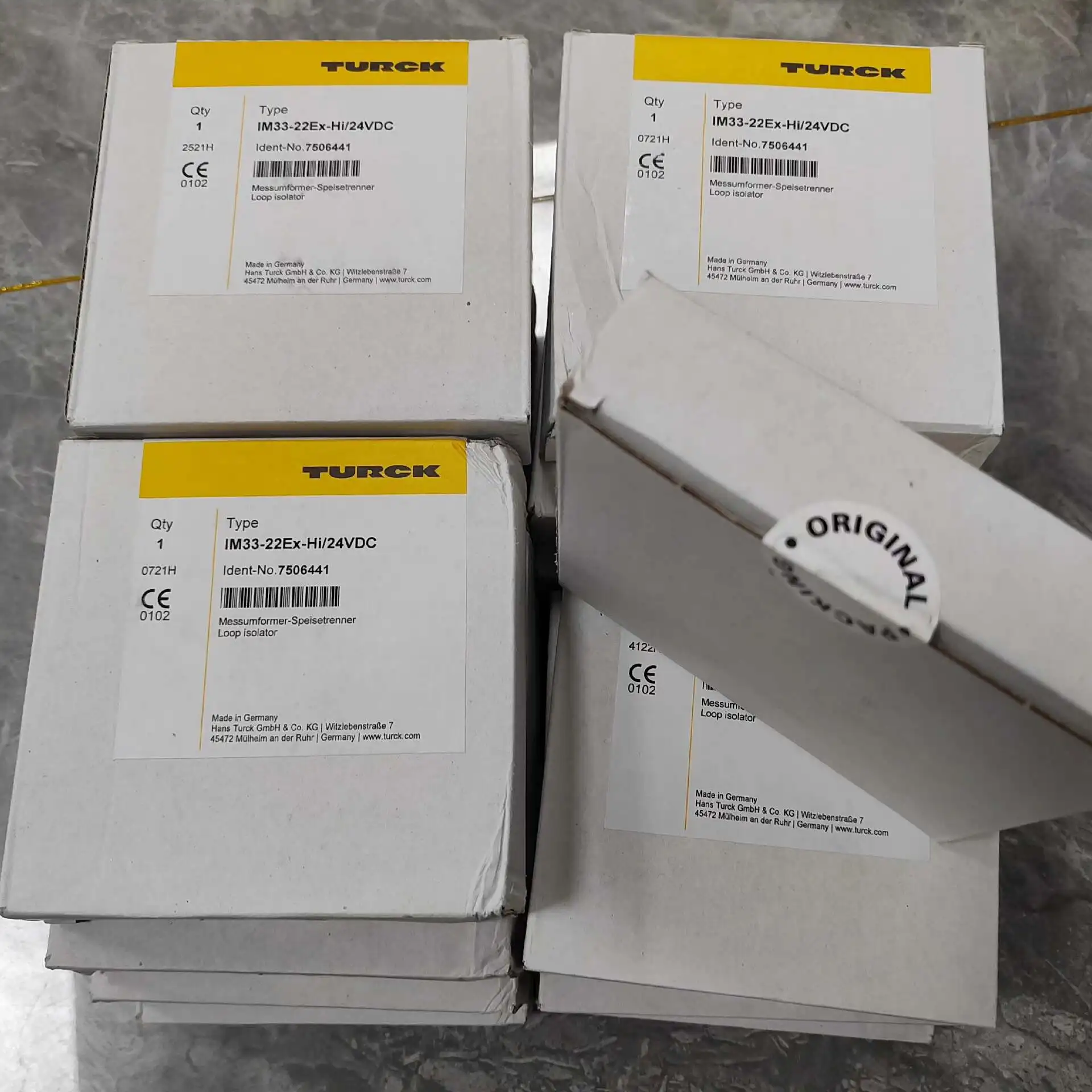 IM33-22EX-HI/24VDC Turck, Isolation Barrier, Brand New Original