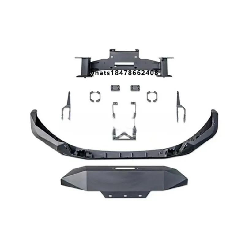 

Upgraded auto parts, high-quality carbon steel dark front bumper for Great Wall Tank 500