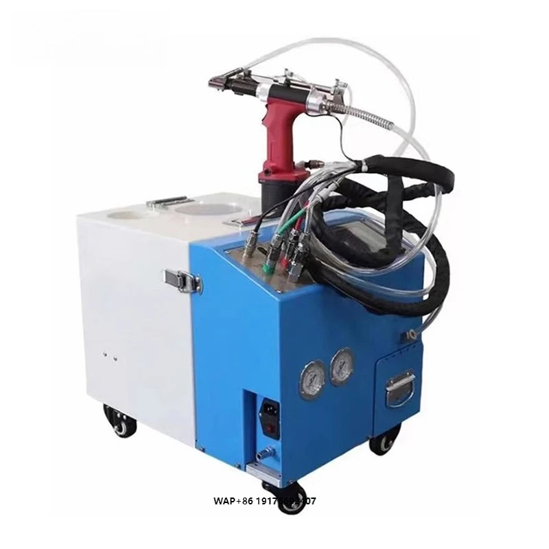Large Capacity Feeding Rivet Tool Fully Automatic Riveter Pneumatic Handheld Rivet Feeding Machine Efficient Convenient