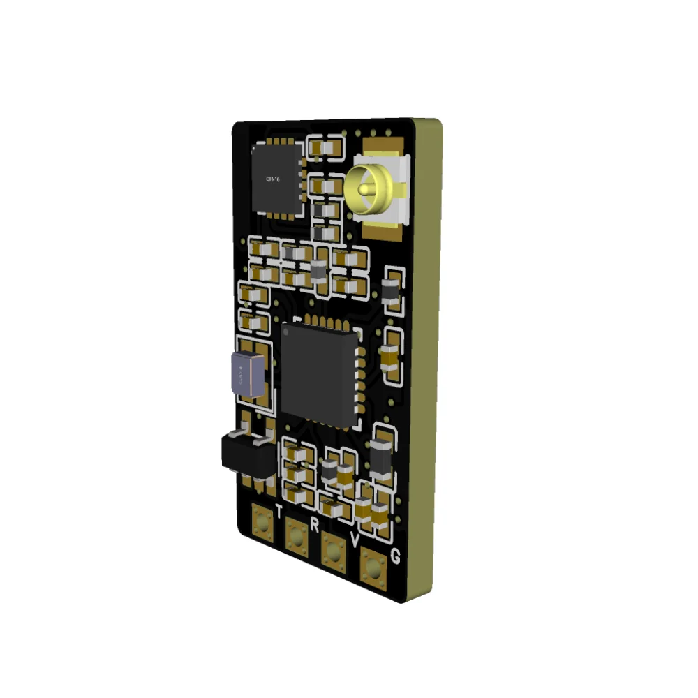 Receptor HPXGRC 2,4G ExpressLRS ELRS para drones FPV Freestyle de largo alcance piezas de bricolaje