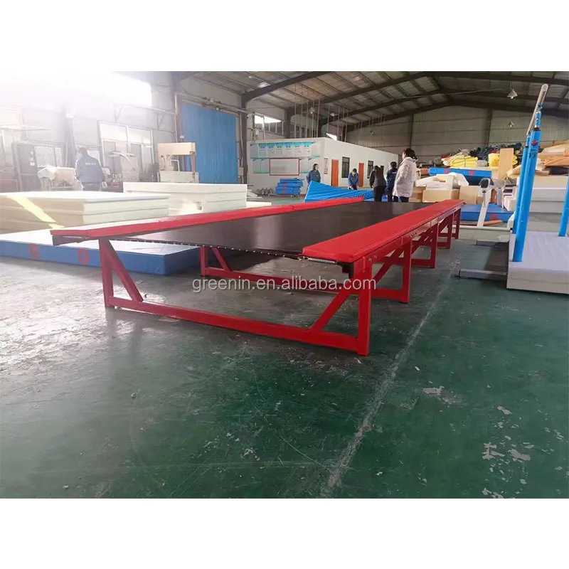 16ft 20ft 60ft Good Quality Artistic Gymnastics Rectangular Tumbling Gym Mat Long Trampolines