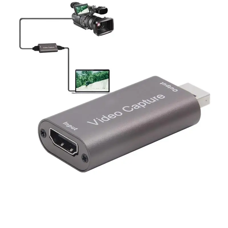 

Game Audio Capture Adapter Audio Capture Adapter High-Speed Capture And Streaming No Time Delay For Hd Video Recording Teaching