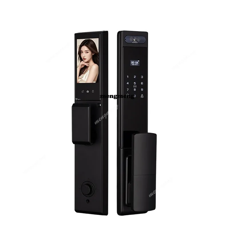 Outdoor fingerprint lock Automatic 3D face graffiti video intercom Remote control Double-sided waterproof and sunscreen