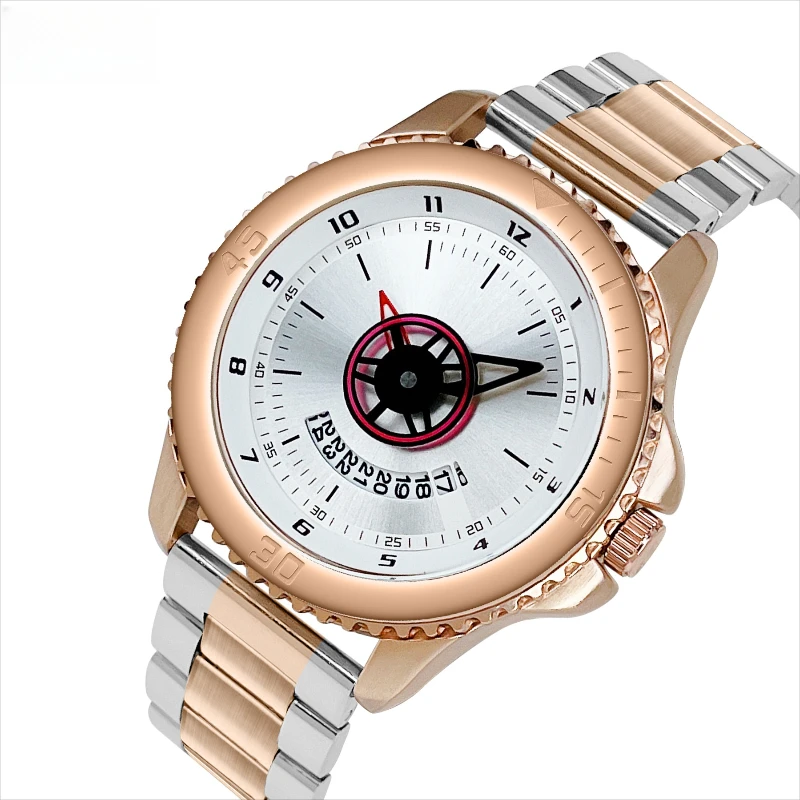 Mode hommes montres de sport hommes d'affaires en acier inoxydable montre à Quartz de luxe homme calendrier décontracté horloge lumineuse Reloj Hombre