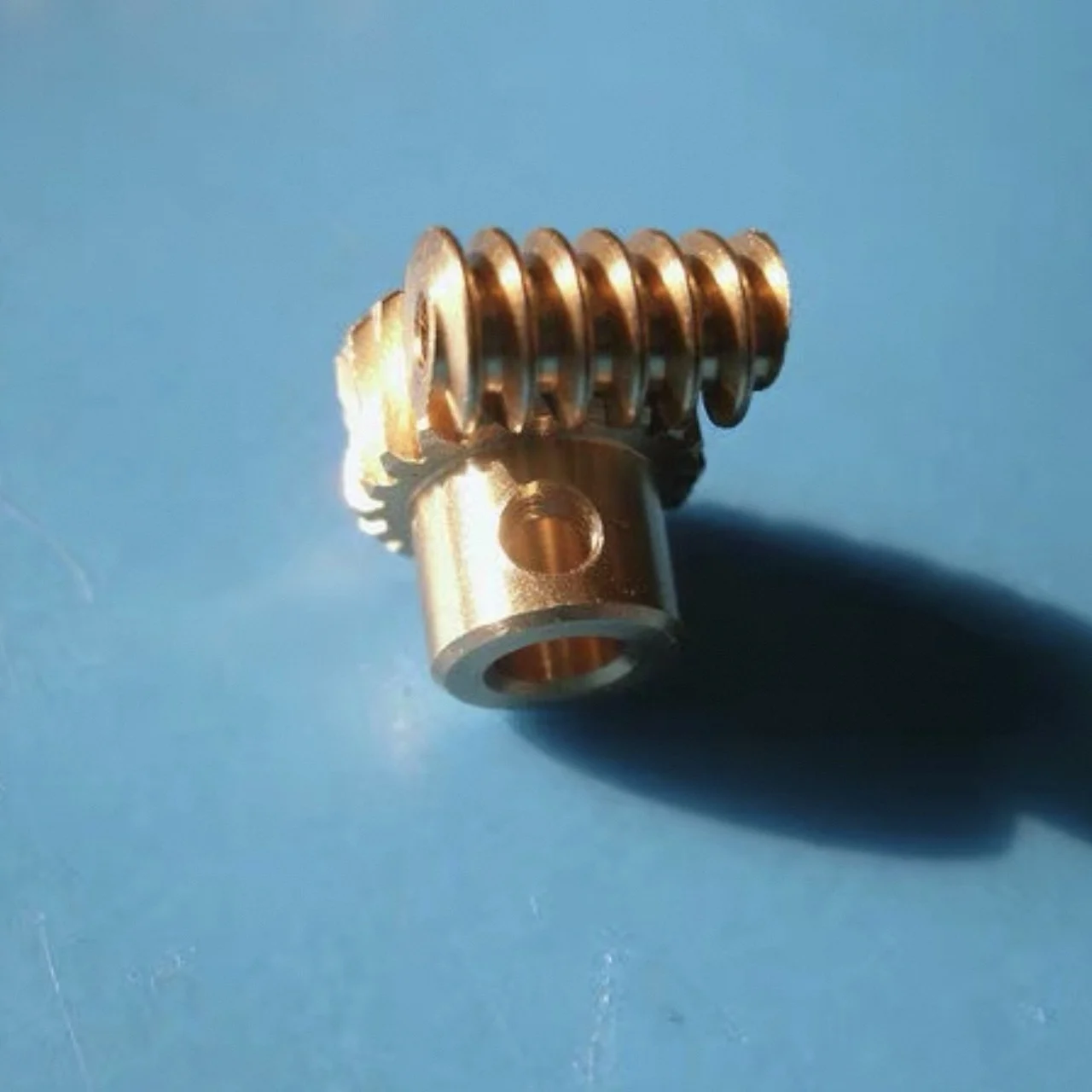 1:20 0.5M 20T Turbine Worm Gear Set 4/5mm Copper Worm 3mm M3 Screw Low Noise Production Line Lifting Platform Combination Set