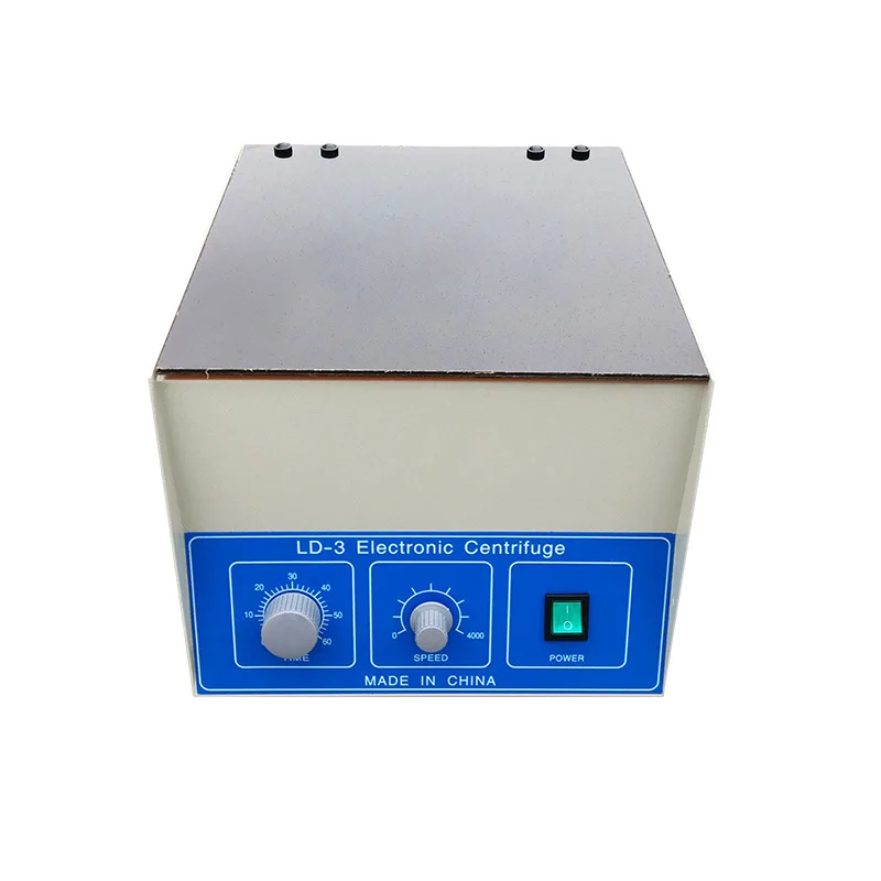 LD-3 Laboratory Centrifuge 50ml × 6 Tubes 4000rpm Electric Blood PRP Centrifuge Centrifugal 2770xg Centrifugal Force 110V / 220V