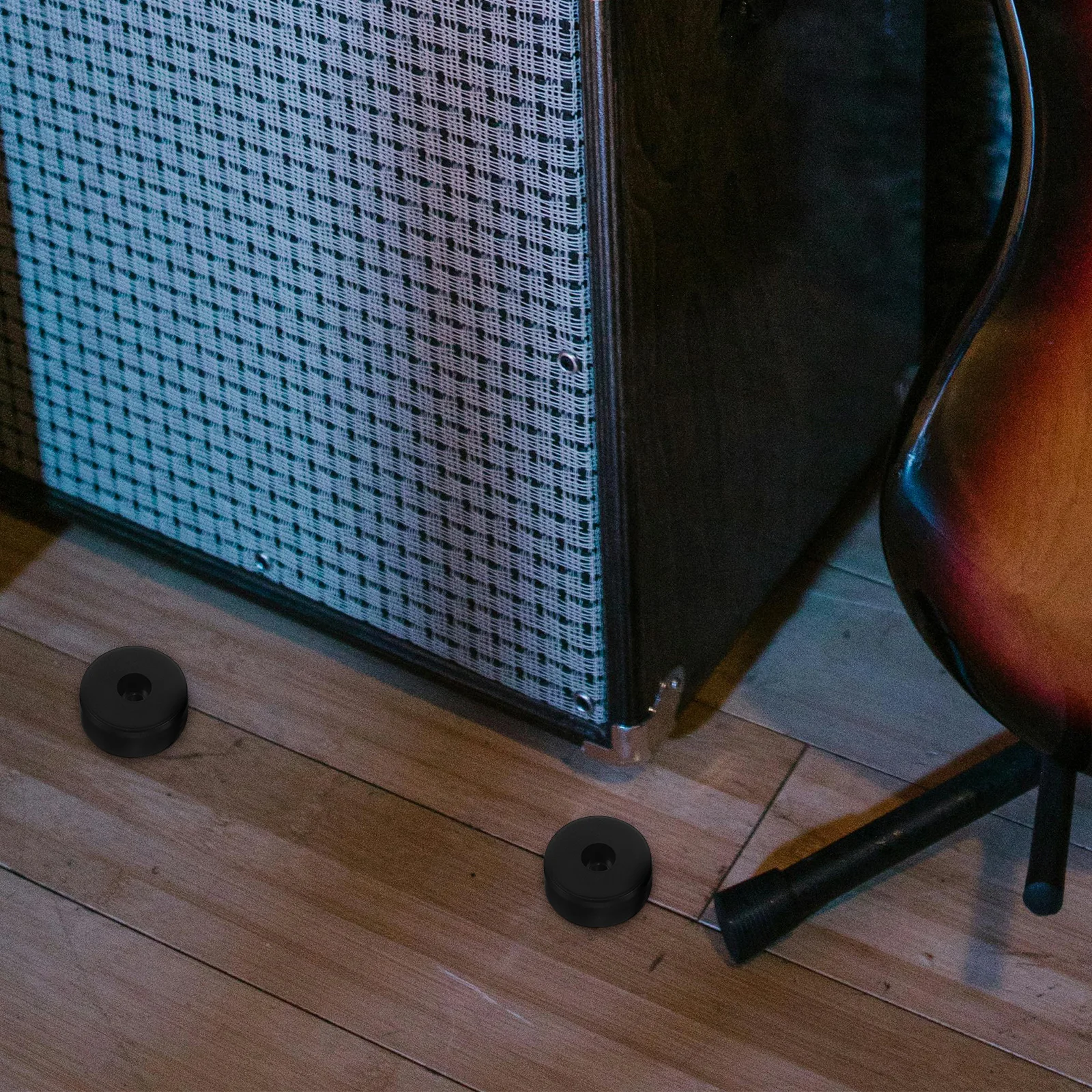 6 قطعة منصات عزل قواعد مطاطية المتكلم مضخم الصوت مكبر للصوت الاهتزاز الملطف تحسين الصوت ضاغط الهواء منصات القدم #1