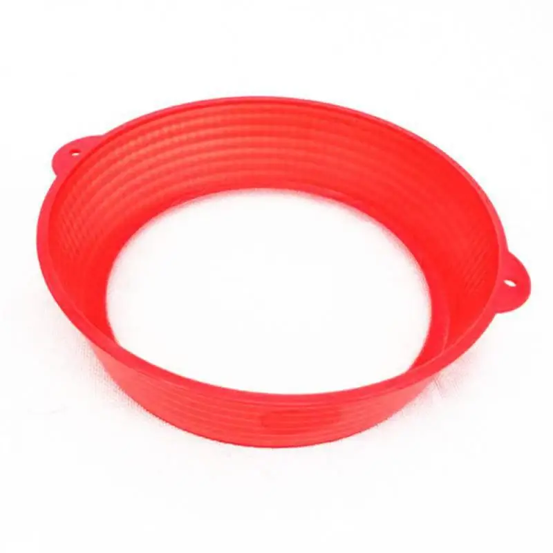 1~10PCS kitchen gadgets new Handheld 19cm Round shape plastic flour sifter strainer reusable for coffee strainer utensils