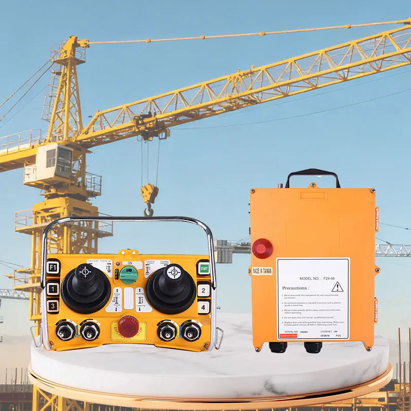 

JYRDI F24-60 Wireless Joystick Remote Control And Crane Remote Control Long Distance For AGV Rugged And Sturdy