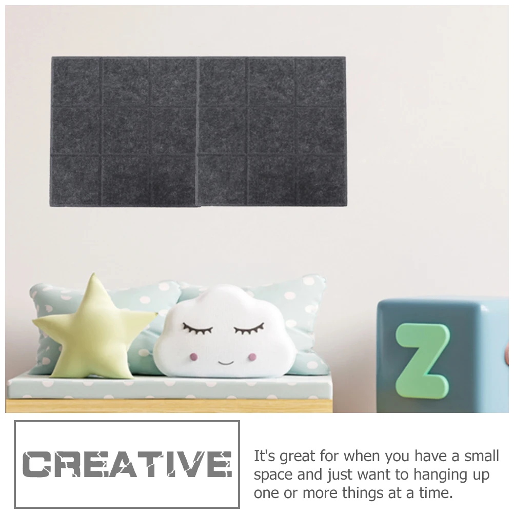 

3pcs Announcement Felt Reminder Bulletin Wall Message Board For Classroom Self Adhesive Display Notice Board Wall Sticker Home