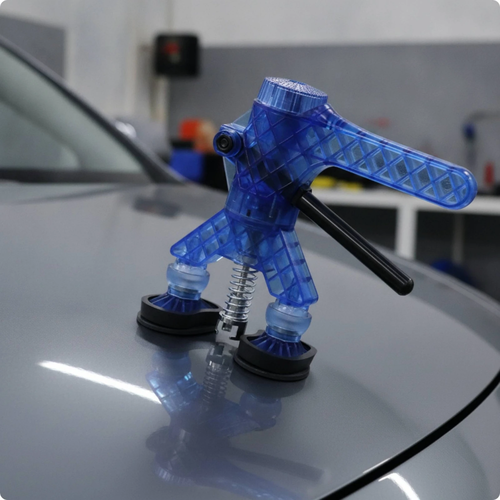 Car Dimple Repair Puller Heavy Duty Dimple Repair Tool with Rotating Head Ergonomic Compact for Mechanics, Garage view 6