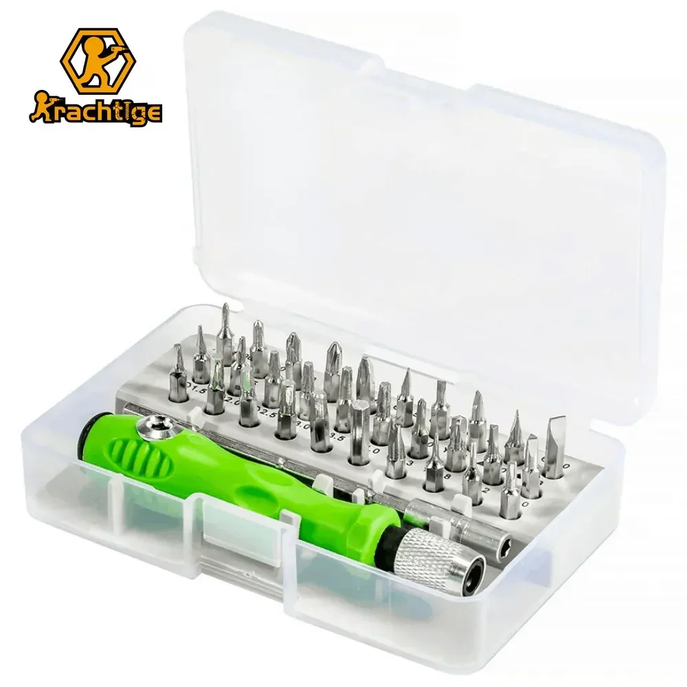 Krachtige 32 in 1 Screwdriver Set Multi-function Precision of Screw Driver Bit Set Repair Device Hand Tools