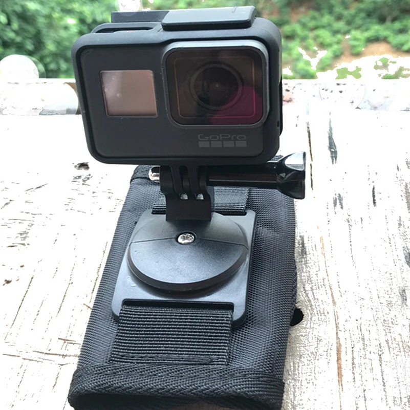 Action camera backpack clip 360 ° rotating shoulder strap buckle chest backpack bracket for GoPro Hero 8/7/6/5/4 Accessories view 2