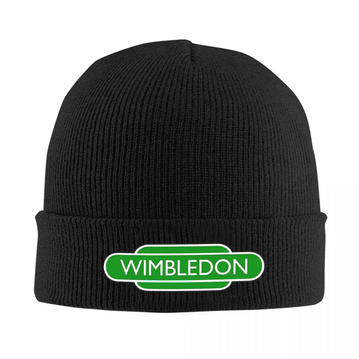 Wimbledon Tennis Game Knitted Hat for Women Men Beanies Autumn Winter Fashion Hats Acrylic Casual Caps