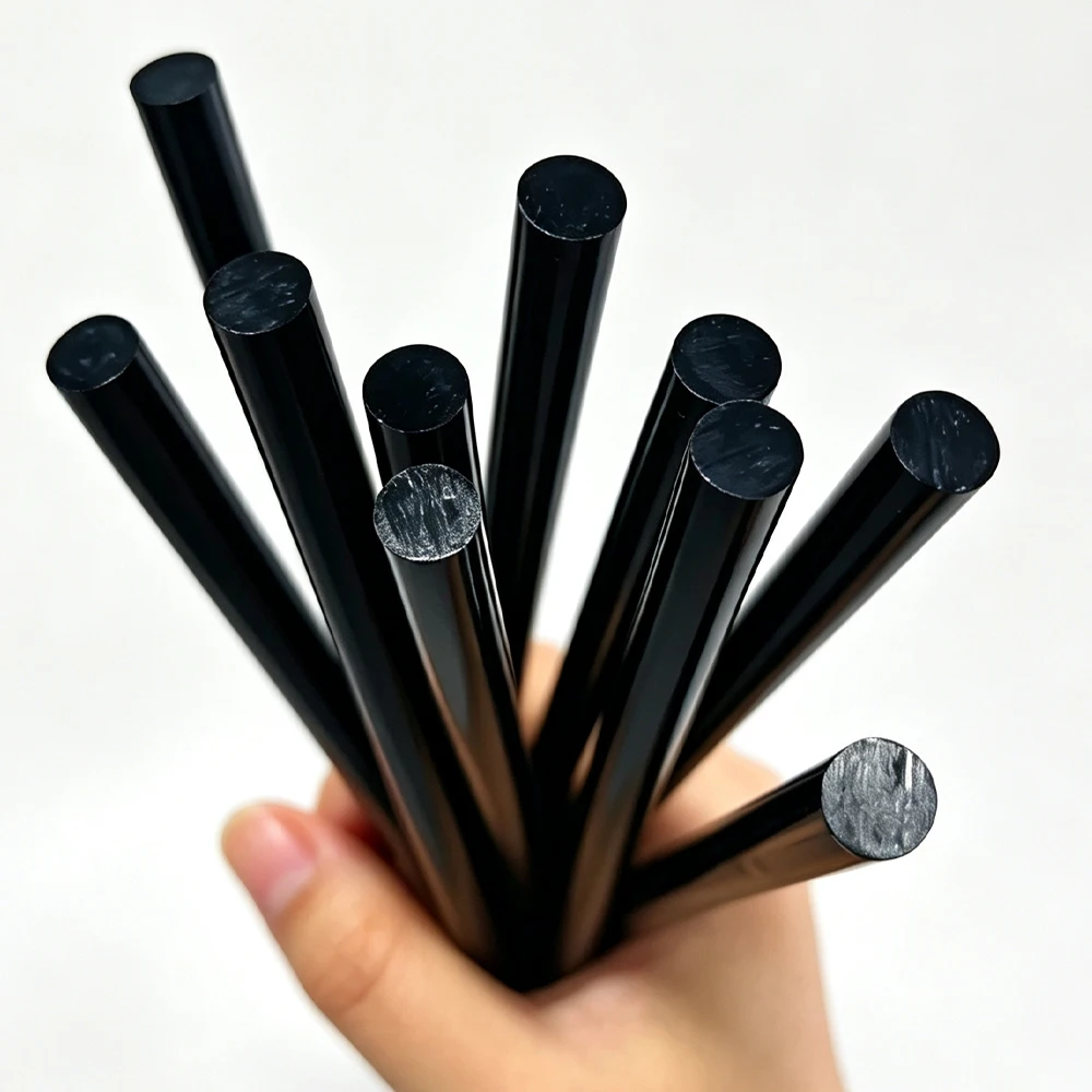 Black Low-Temperature High-Adhesion Hair Extension Glue Sticks for Wig Bonding Hairpiece Toupee Fixing Tools for Hair Salon