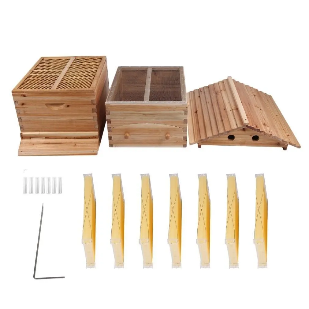 Fully automatic self-flowing honeycomb fir wood structure villa honeycomb