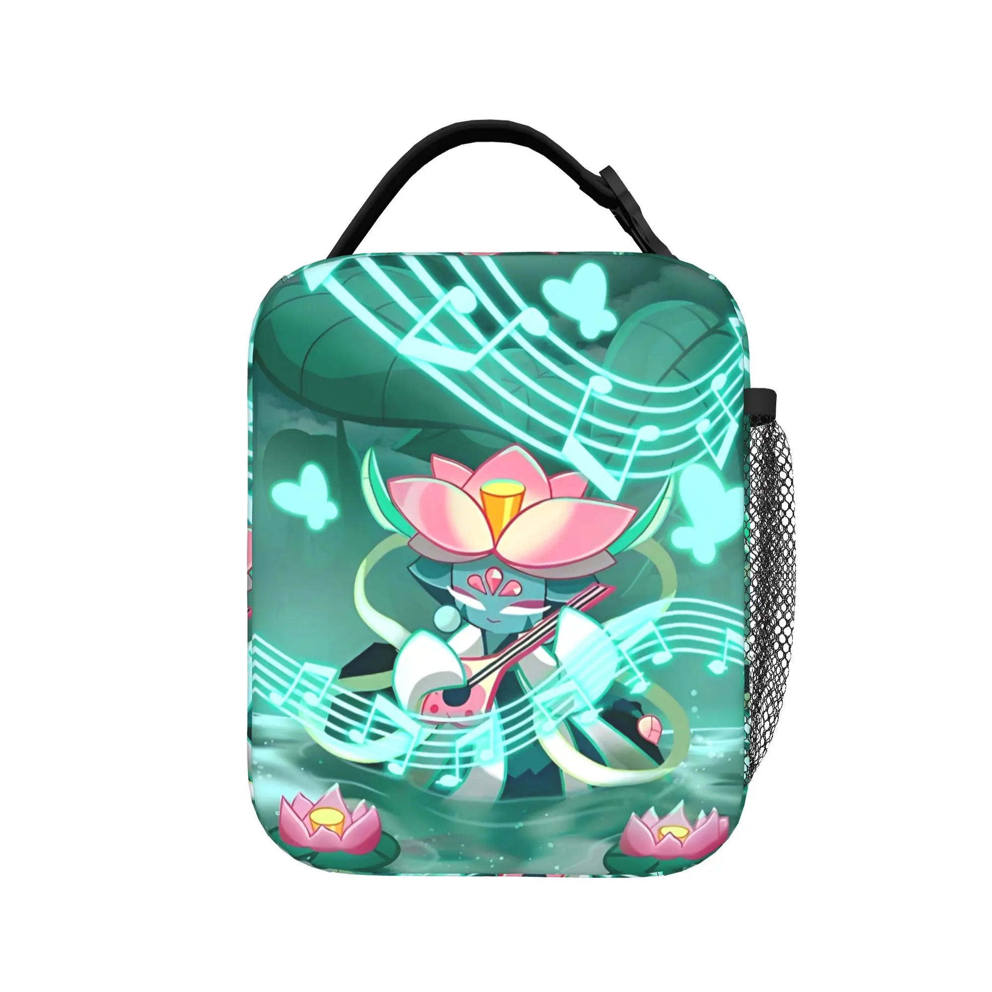 Lotus Dragon Cookie Run Kingdom Insulated Lunch Bag Thermal Bag Reusable,Meal Container  High Capacity Lunch Box Tote Food Bag