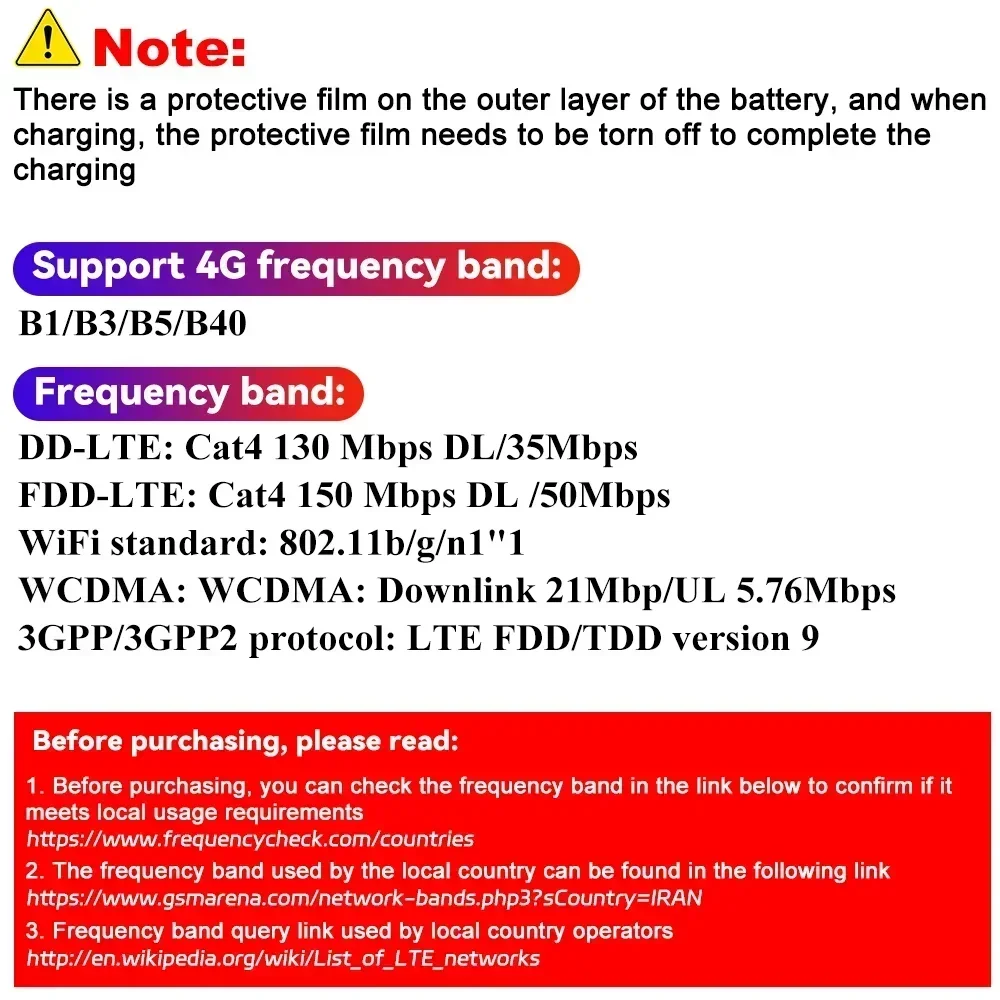 2026 NEW SIM Card Slot 4G LTE Wireless Router 150mbps 2100mAh Mobile Hotspot Pocket WiFi for Outdoor Home Office Travel