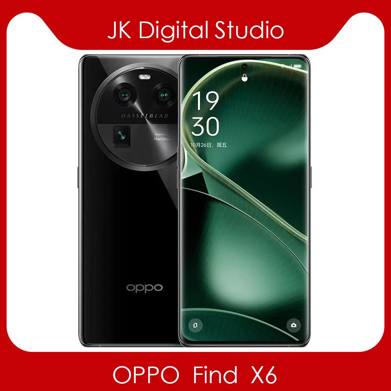 Original Official OPPO Find X6 5G Mobile Phone MTK Dimensity 9200 6.74inch 3D AMOLED 4800Mah 80W SUPERVOOC NFC 50MP Camera