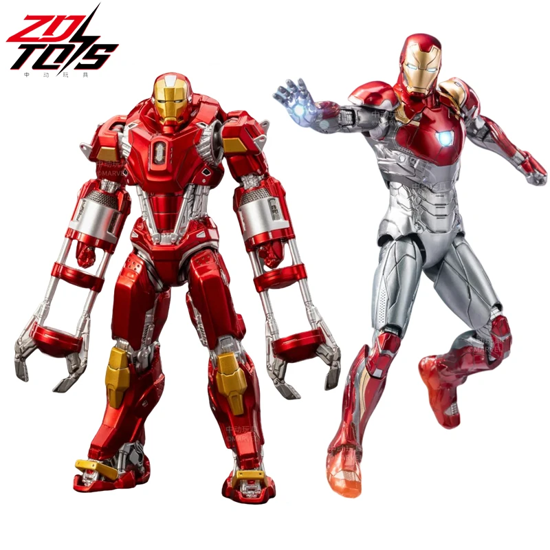 ZD Original Iron Man MK47 Ultimate Armor MK35 Red Snapper MK30 Iron Patriot MK17 MK21 Marvel legends Action Figure Collect Toy