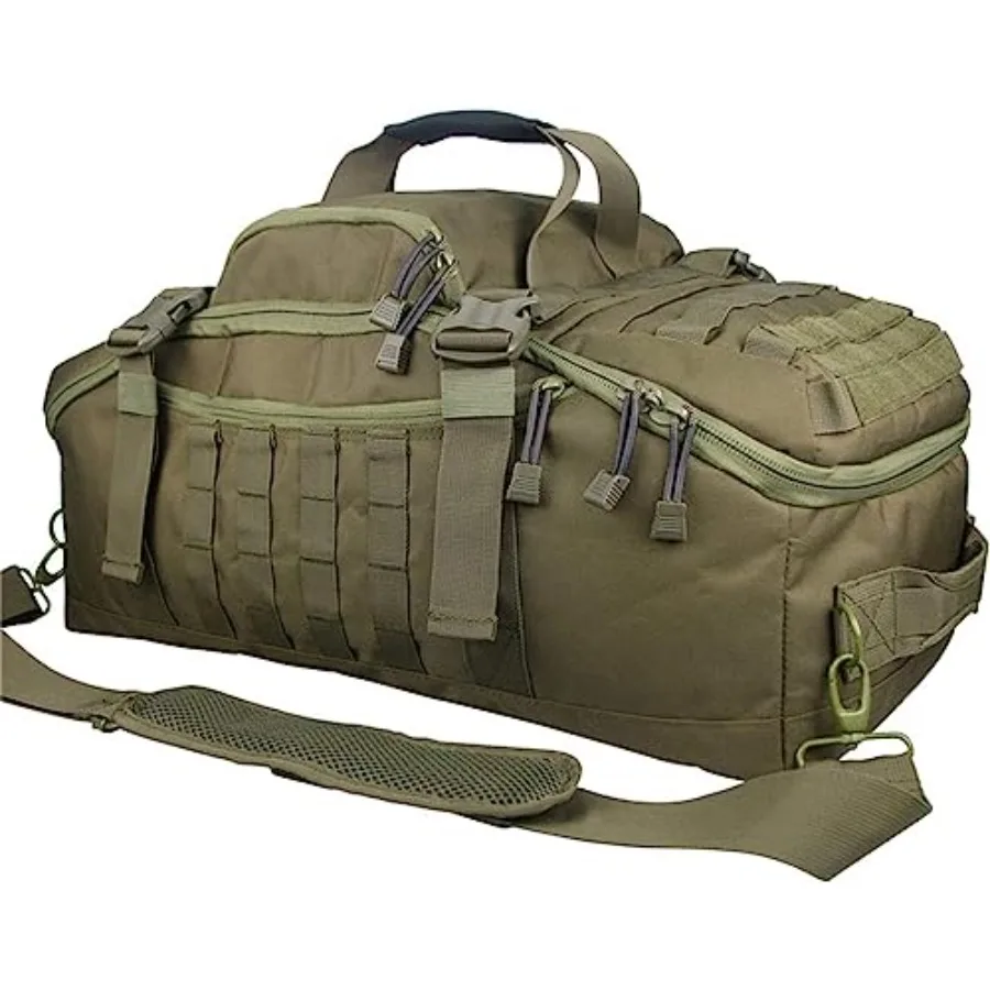 

3 In 1 Military Backpack Travel Duffle Bag for Weekender Gym Traveling Workout Deployment