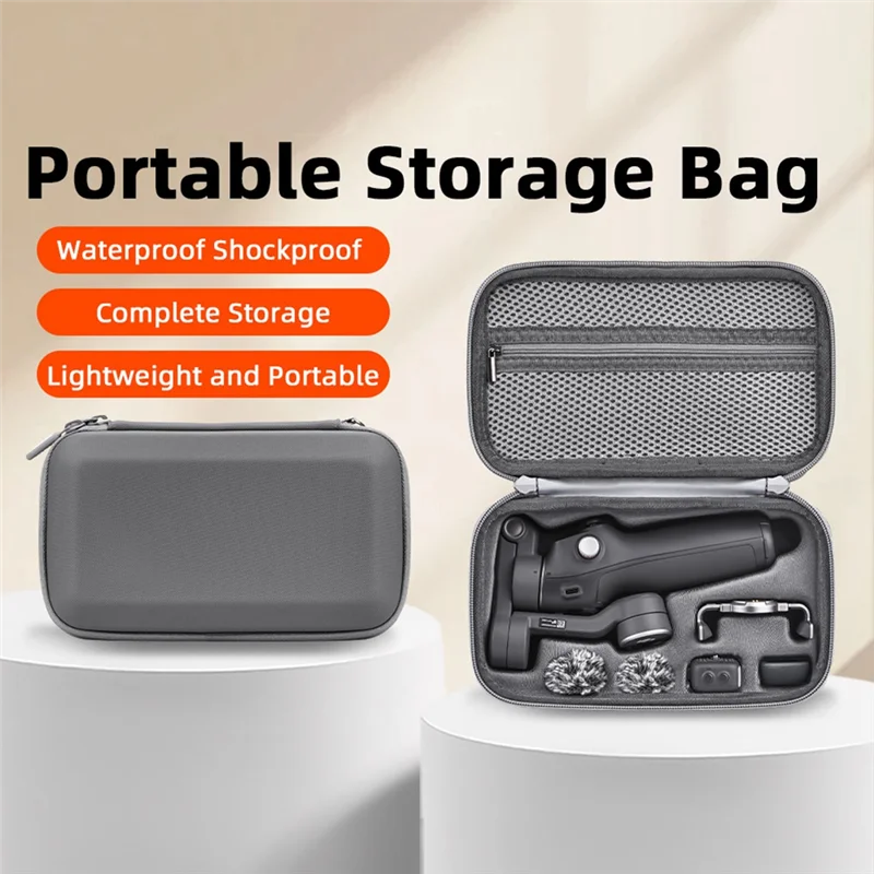 AA87 الصلب بسيط حقيبة محمولة ل DJI Osmo موبايل 7/7P حقيبة للتخزين السفر حمل يده Gimbal الملحقات