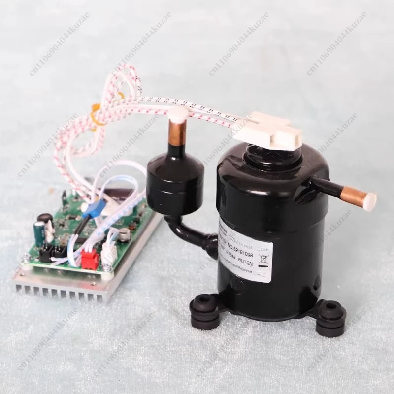 ST19DC Ultra-Mini Micro Compressor, 12V/24V/48V DC, 400W Cooling Capacity for DC Air Conditioner & Water Chiller view 6