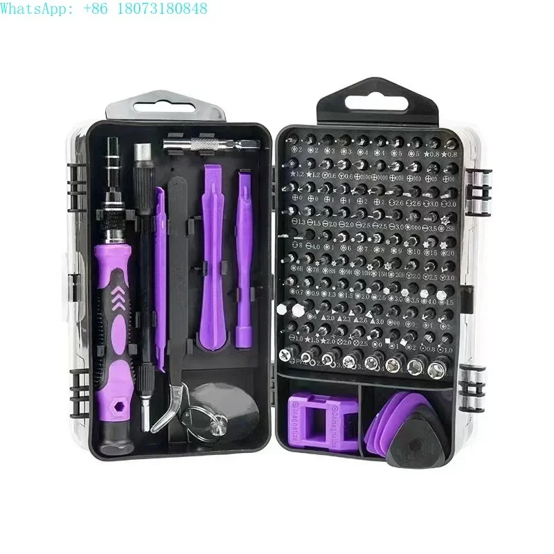 

115pcs Household Screwdriver Set Repair Computer Tool Kit