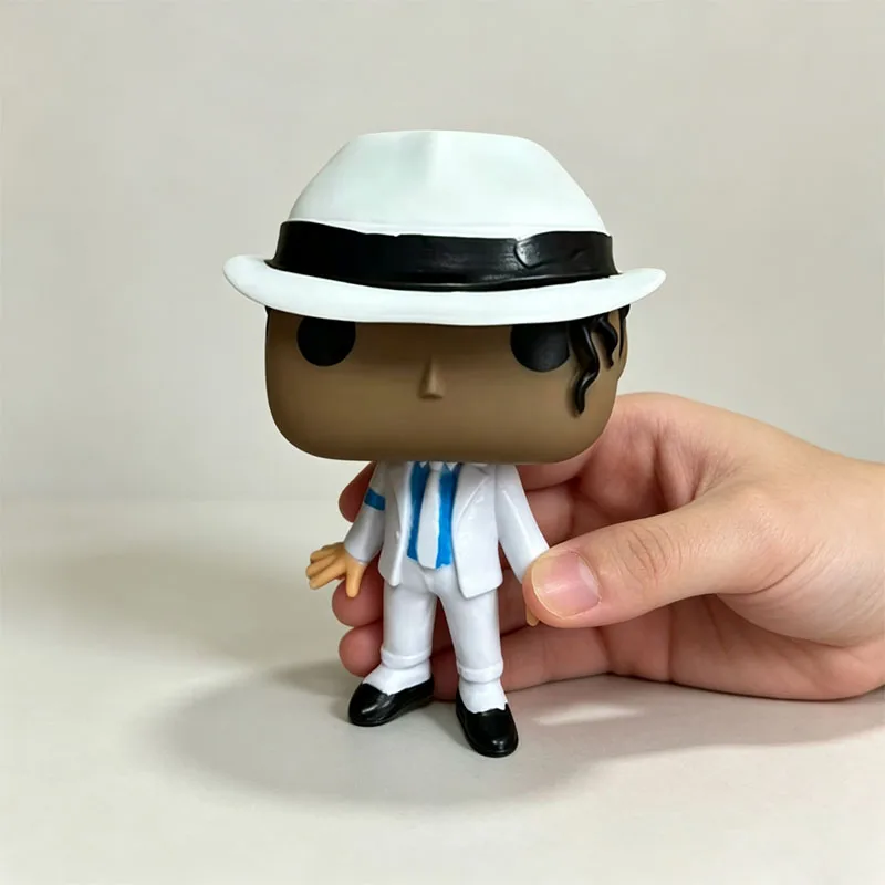 Michael‑Jackson Singer Vinyl Action Figure Famous Music Star Collectible Model Toy Desktop Ornament Gift For Pop MusicFans Decor