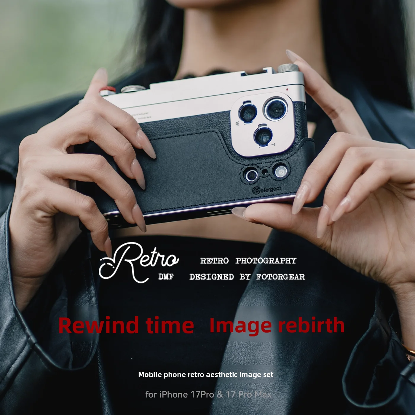 Fotorgear Professional Retro Photography Kit T-Mount For iPhone17