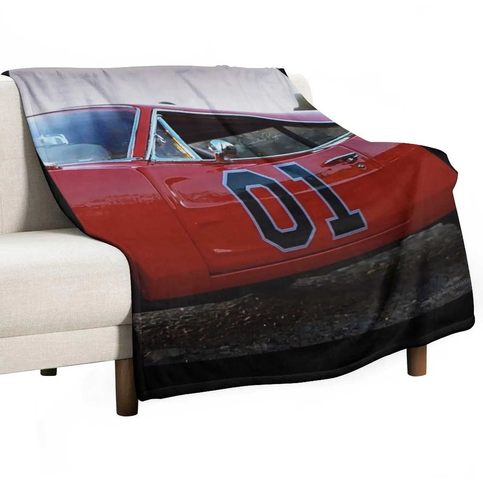 General Lee Diecast Model Throw Blanket halloween Furry Blankets For Bed Blankets Sofas Of Decoration Softest Camping Blankets