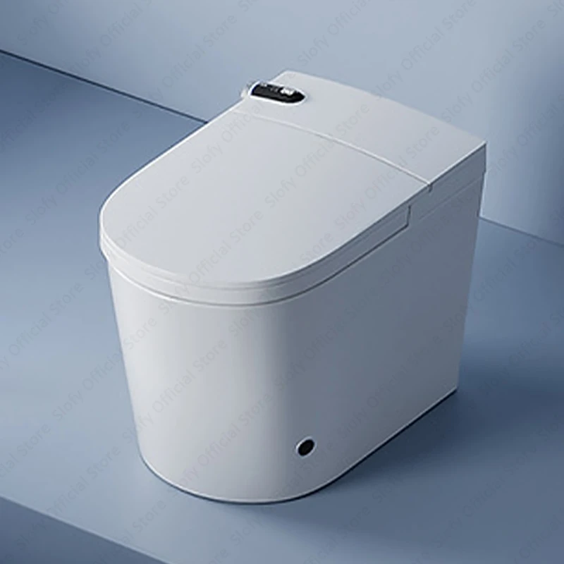 Aromatherapy Deodorization Smart Toilet With Adjustable Seat Temperature Seat Ring Heating Foot Touch Sensor Night Light Toilets