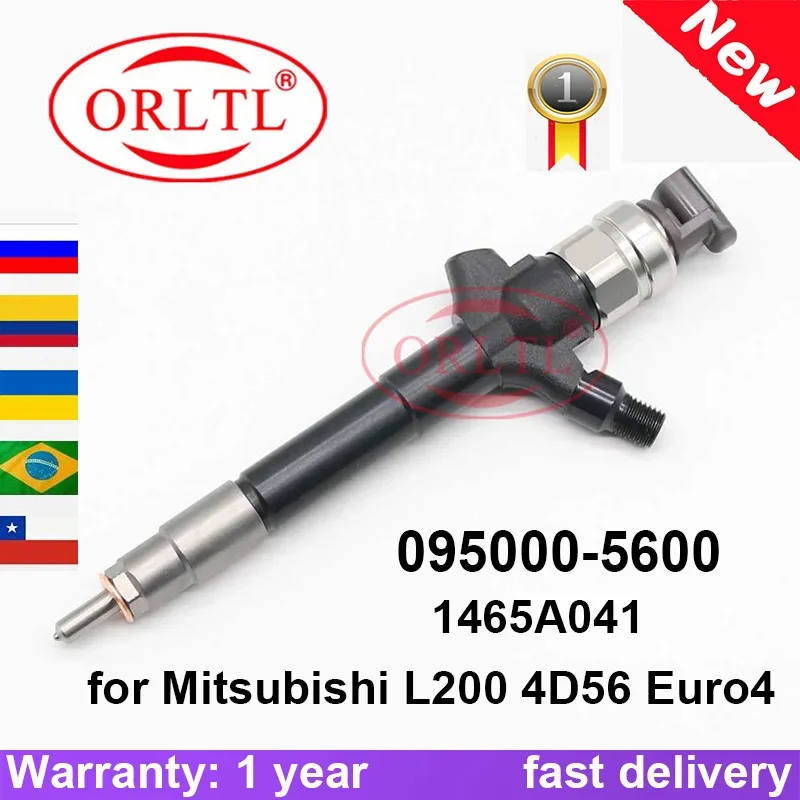 

ORLTL 1465a041 Diesel Injector 095000-5600 0950005600 095000-5601 SM295040-6230 SM295040-6220 SM295040-6210 for Mitsubishi L200