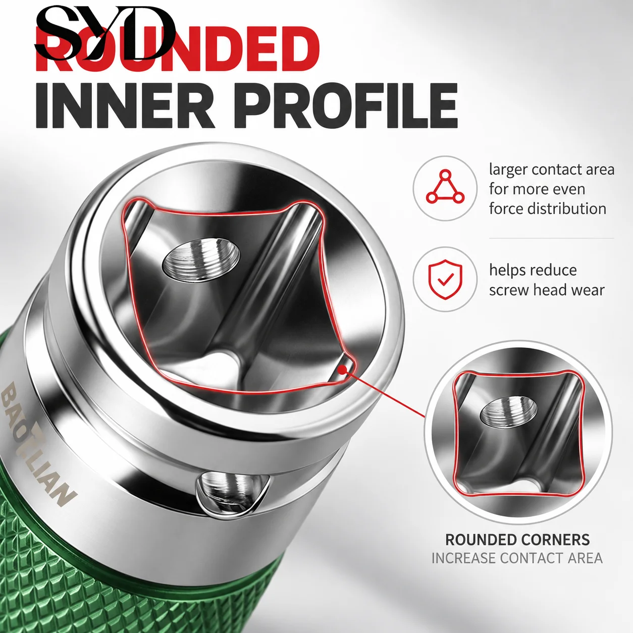 1/2 Inch Impact Wrench Hex Adapter Spring Loaded Telescopic Sleeve Socket Extension Converter Power Tool Accessory