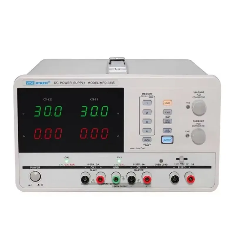 POWER MPD-3305 الجهد المتغير تيار مستمر مصدر الطاقة 30 فولت 5A الخطي متعدد الوظائف سطح المكتب التبديل متعدد للبرمجة