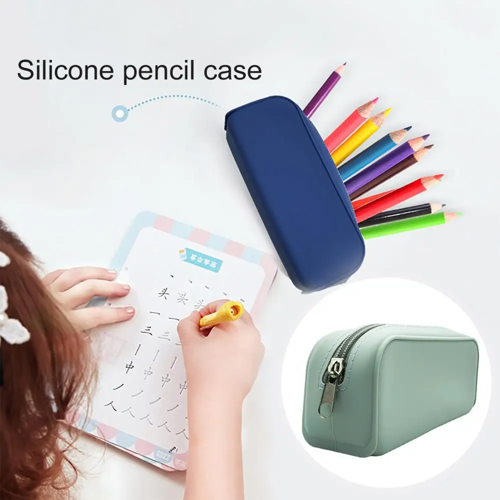 Легко моющийся силиконовый чехол для хранения, Водонепроницаемая силиконовая ручка, легко моется, многофункциональная для кистей