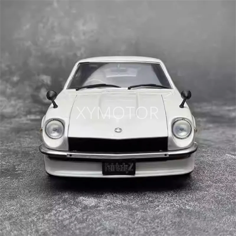 KYOSHO 1/18 For NISSAN Fairlady Z 240Z Demon Diecast Model Car Red / Blue / White Toys Gifts Display Hobby Ornaments Collection