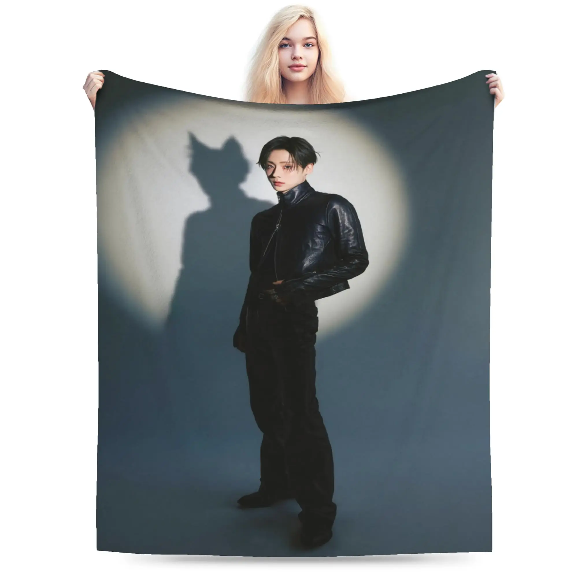 Ald1 Members Blankets Adults Girls  Flannel Throw Blanket For Bedroom Cozy Design Quality Bedspread Gift